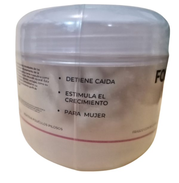 Folligrow Fem 90 Cápsulas; parte izquierda de las capsulas.
